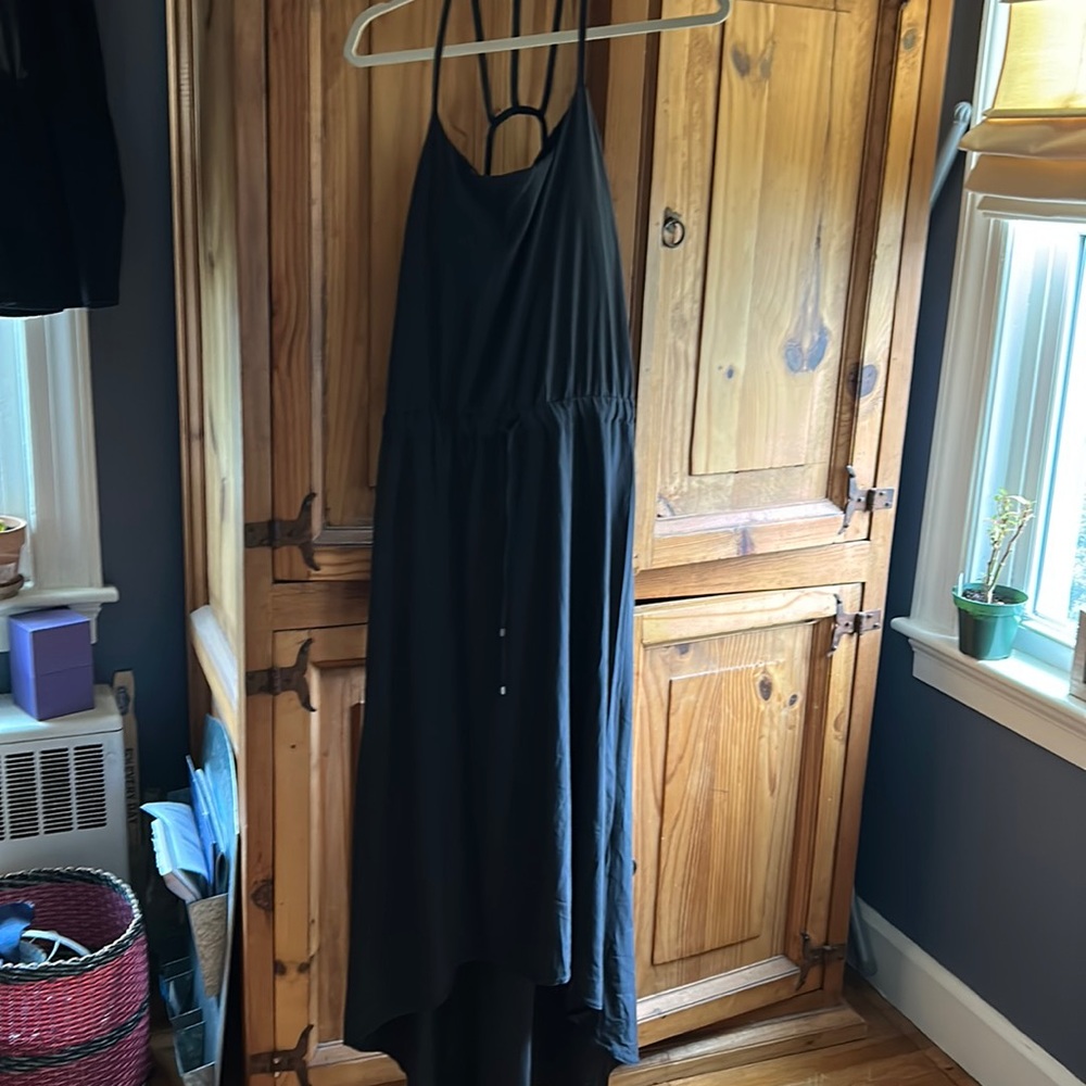 Brand new athletic dress with built in bra hi/low style